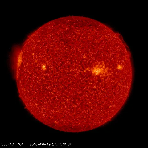 Image of Sun's transition region