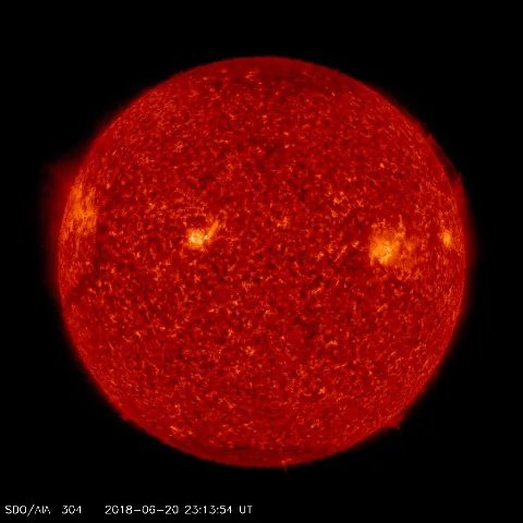 Image of Sun's transition region