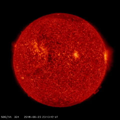 Image of Sun's transition region