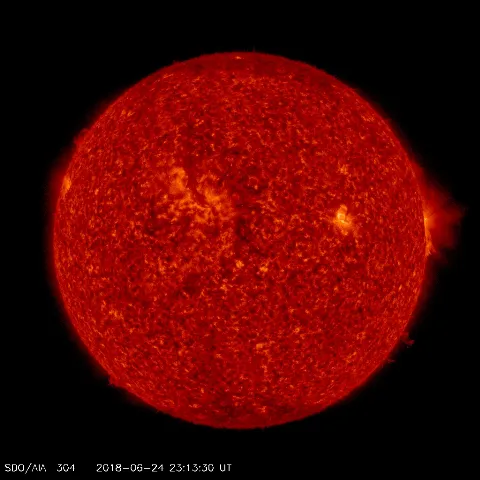 Image of Sun's transition region