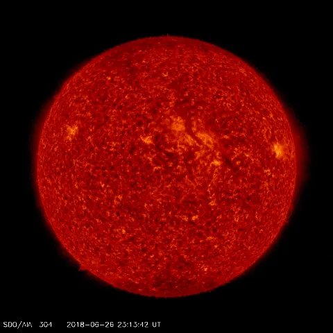 Image of Sun's transition region