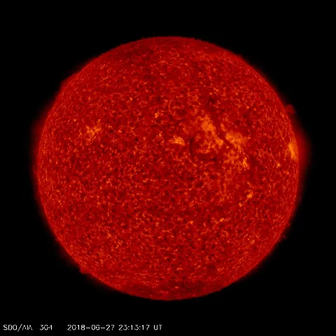 Image of Sun's transition region