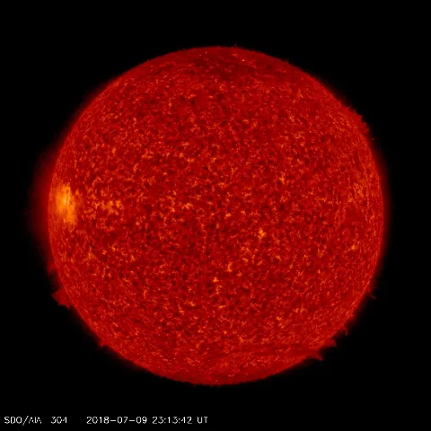 Image of Sun's transition region