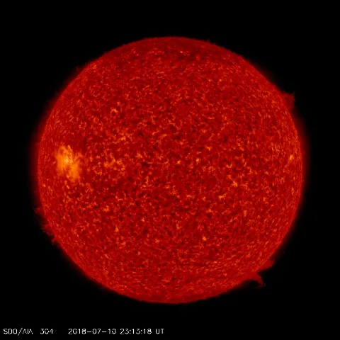 Image of Sun's transition region