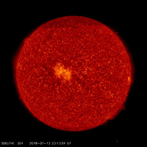 Image of Sun's transition region