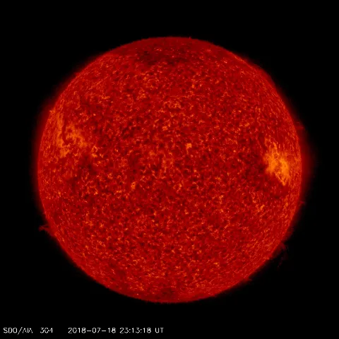 Image of Sun's transition region