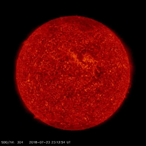 Image of Sun's transition region