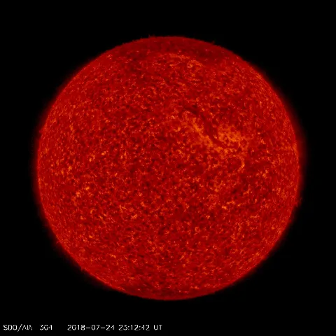 Image of Sun's transition region