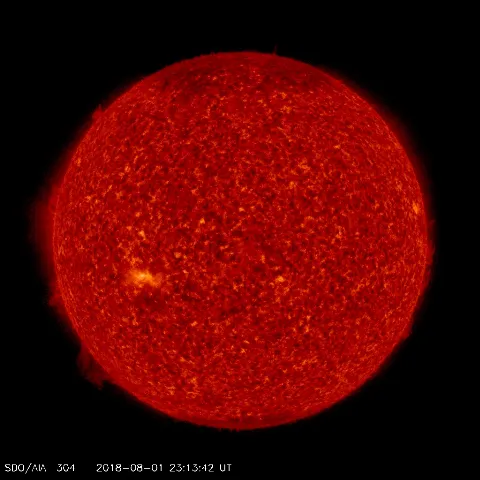 Image of Sun's transition region