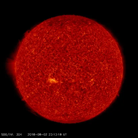 Image of Sun's transition region