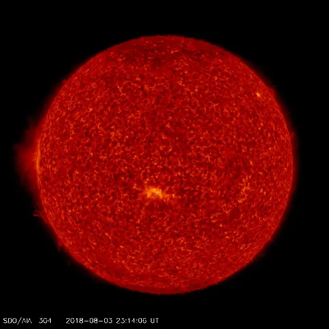 Image of Sun's transition region