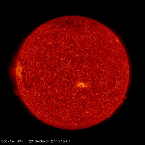 Image of Sun's transition region