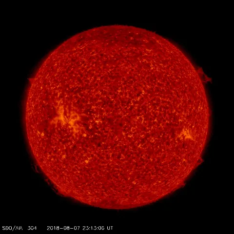 Image of Sun's transition region