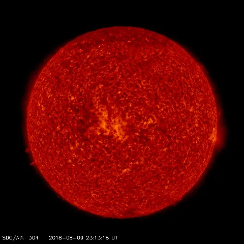 Image of Sun's transition region