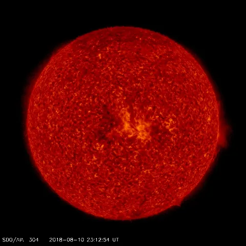 Image of Sun's transition region