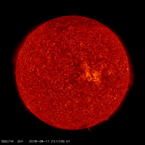 Image of Sun's transition region