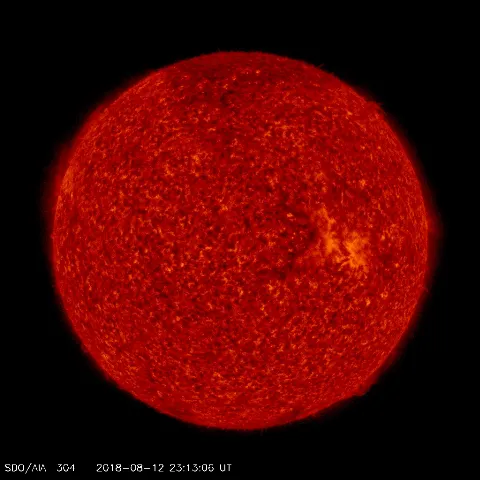 Image of Sun's transition region