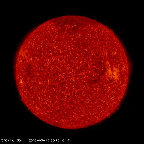 Image of Sun's transition region