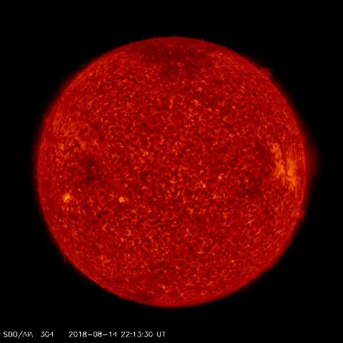 Image of Sun's transition region