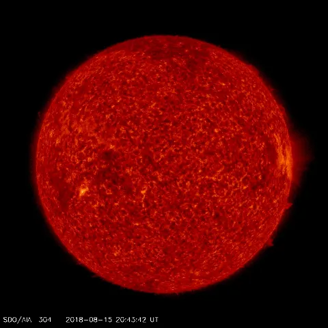 Image of Sun's transition region