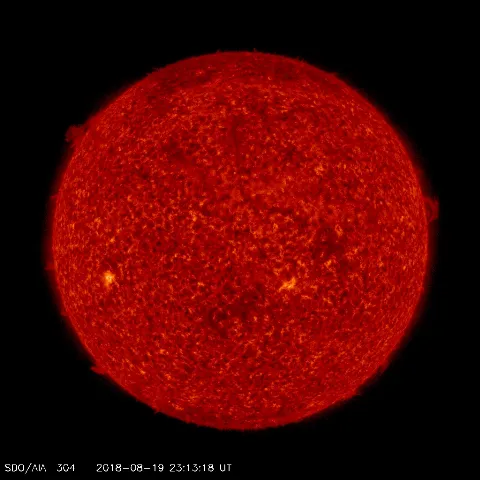 Image of Sun's transition region