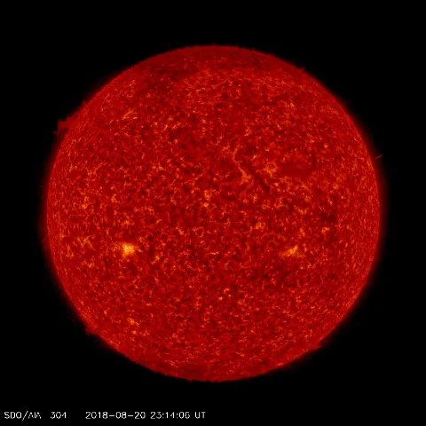 Image of Sun's transition region