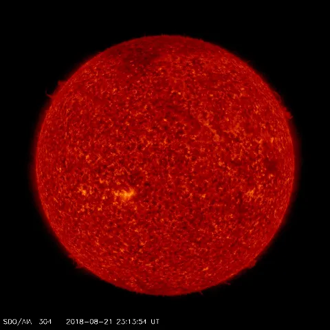 Image of Sun's transition region