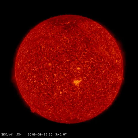 Image of Sun's transition region