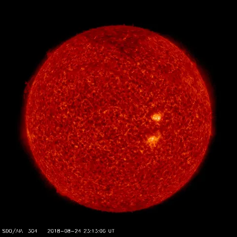 Image of Sun's transition region