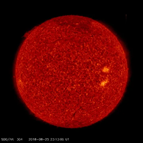 Image of Sun's transition region