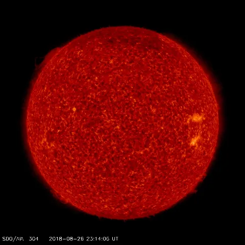 Image of Sun's transition region