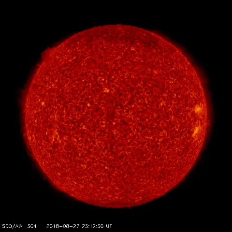 Image of Sun's transition region