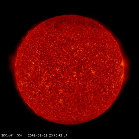 Image of Sun's transition region