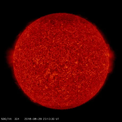 Image of Sun's transition region