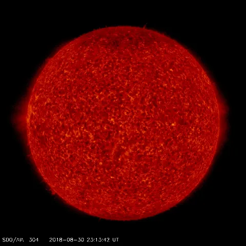 Image of Sun's transition region