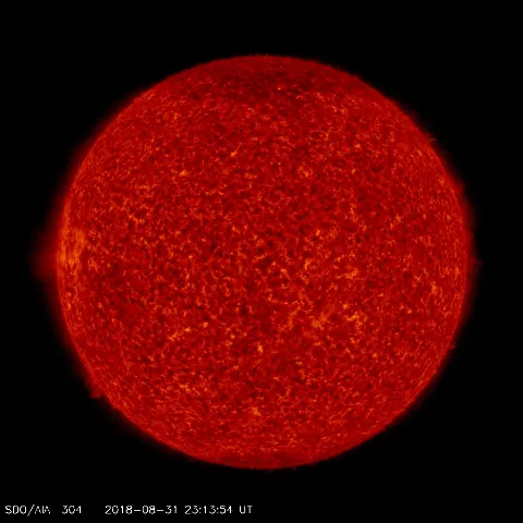 Image of Sun's transition region