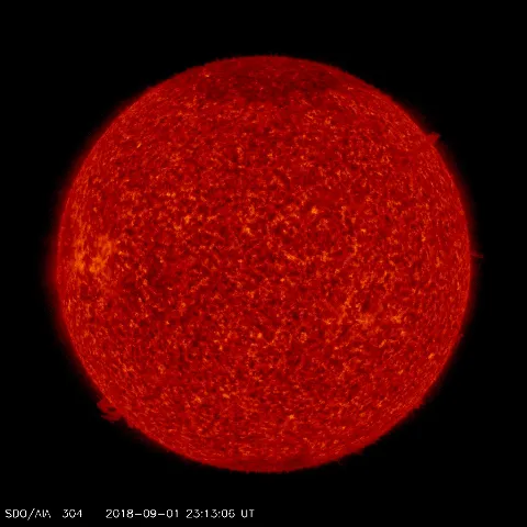 Image of Sun's transition region