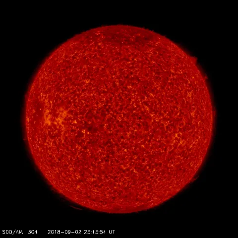 Image of Sun's transition region