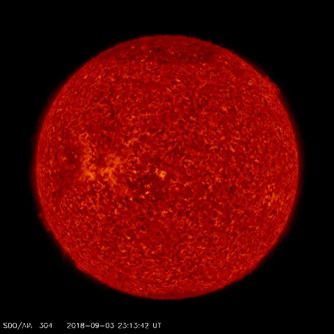 Image of Sun's transition region