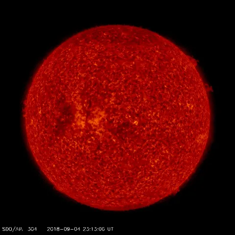 Image of Sun's transition region