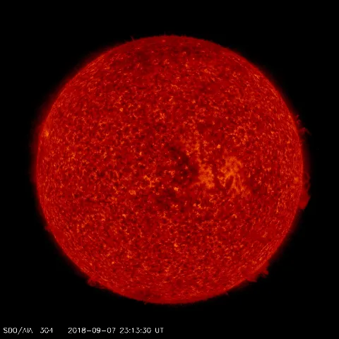 Image of Sun's transition region