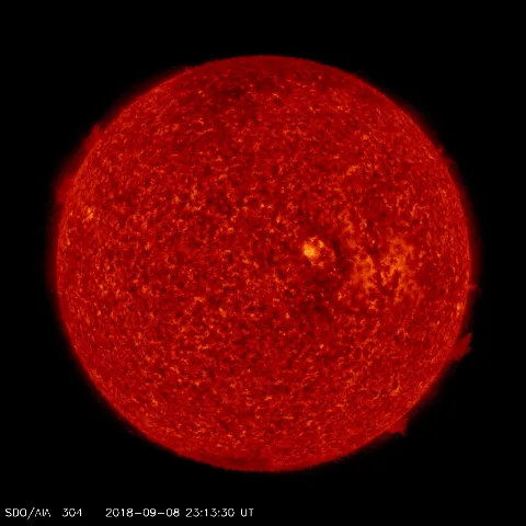 Image of Sun's transition region