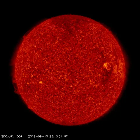 Image of Sun's transition region