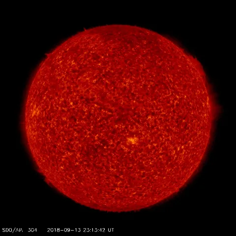 Image of Sun's transition region