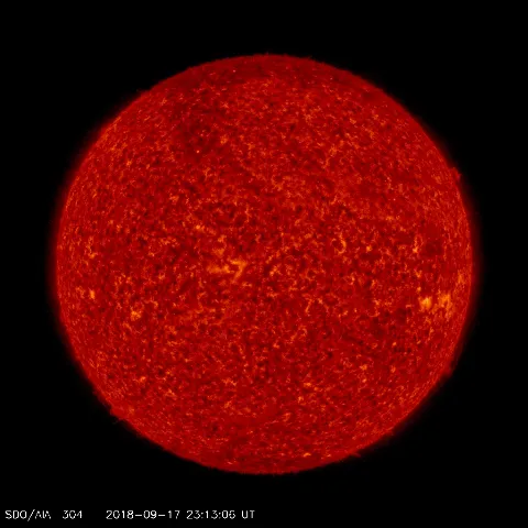 Image of Sun's transition region