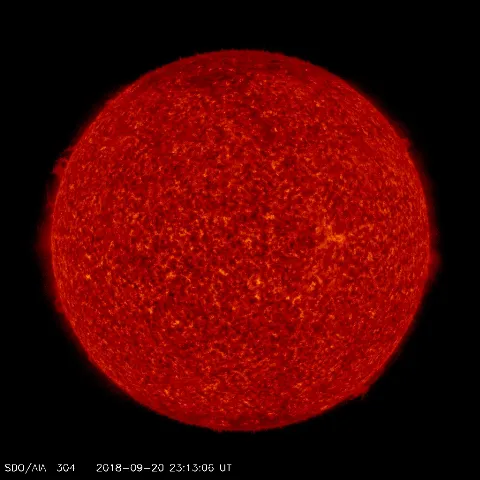 Image of Sun's transition region