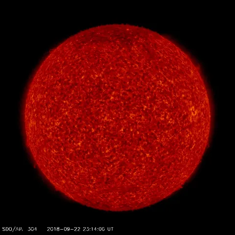 Image of Sun's transition region