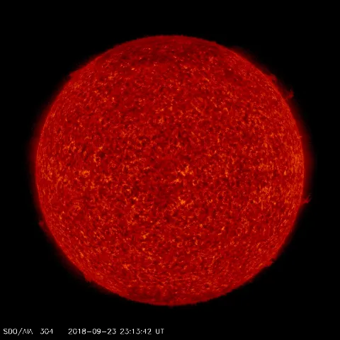 Image of Sun's transition region