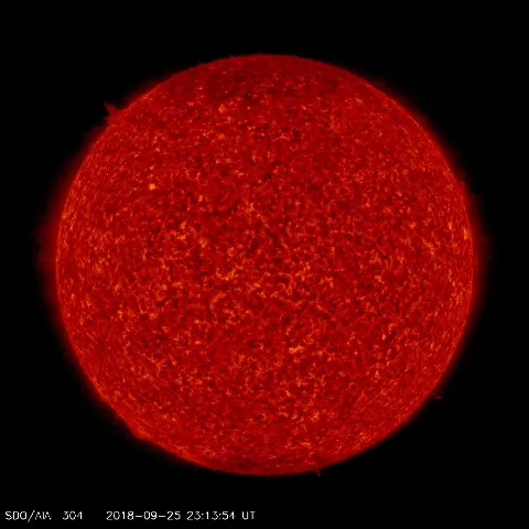 Image of Sun's transition region