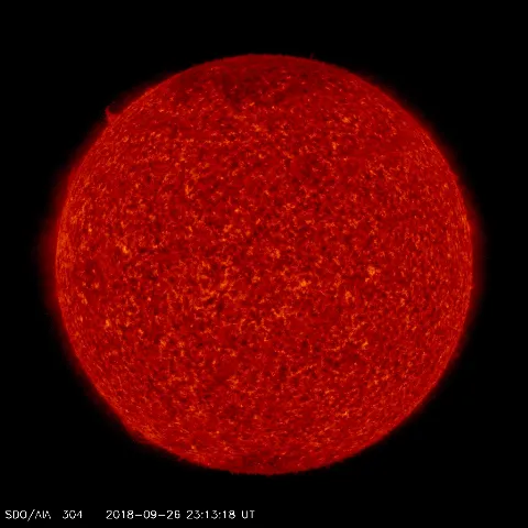 Image of Sun's transition region